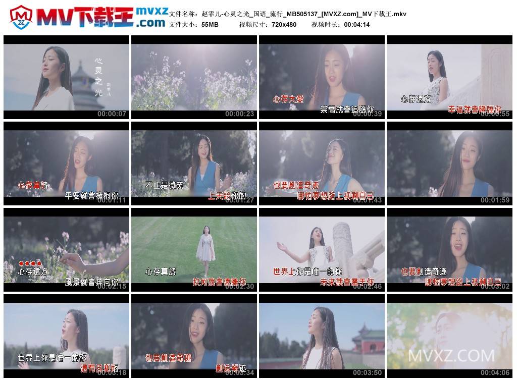 赵霏儿-心灵之光_国语_流行_MB505137